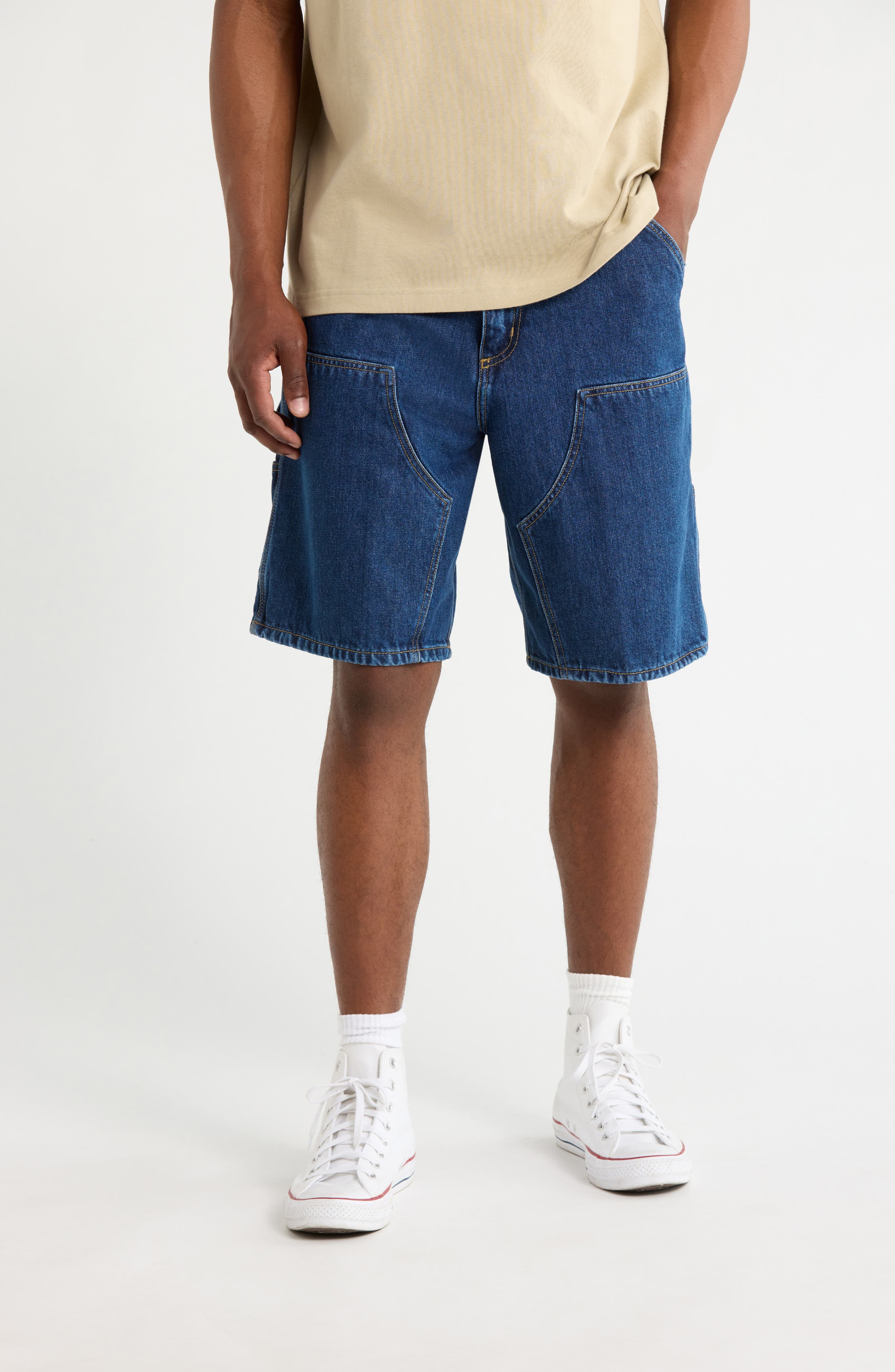 Carhartt Work In Progress Double Knee Denim Shorts | Nordstrom