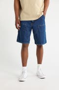Carhartt Work In Progress Double Knee Denim Shorts