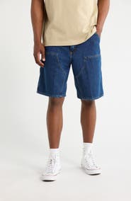 Carhartt Work In Progress Double Knee Denim Shorts
