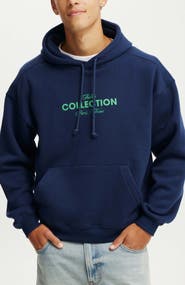 Cotton On Men's Box Fit Graphic Hoodie