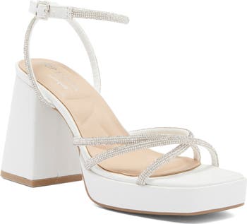 Crystal Platform Sandal
