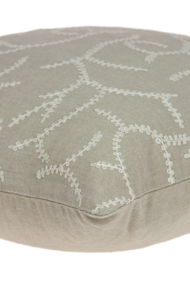 PARKLAND COLLECTION Nabia Transitional Pillow - 20" x 20" - Beige, Alternate, color, Beige