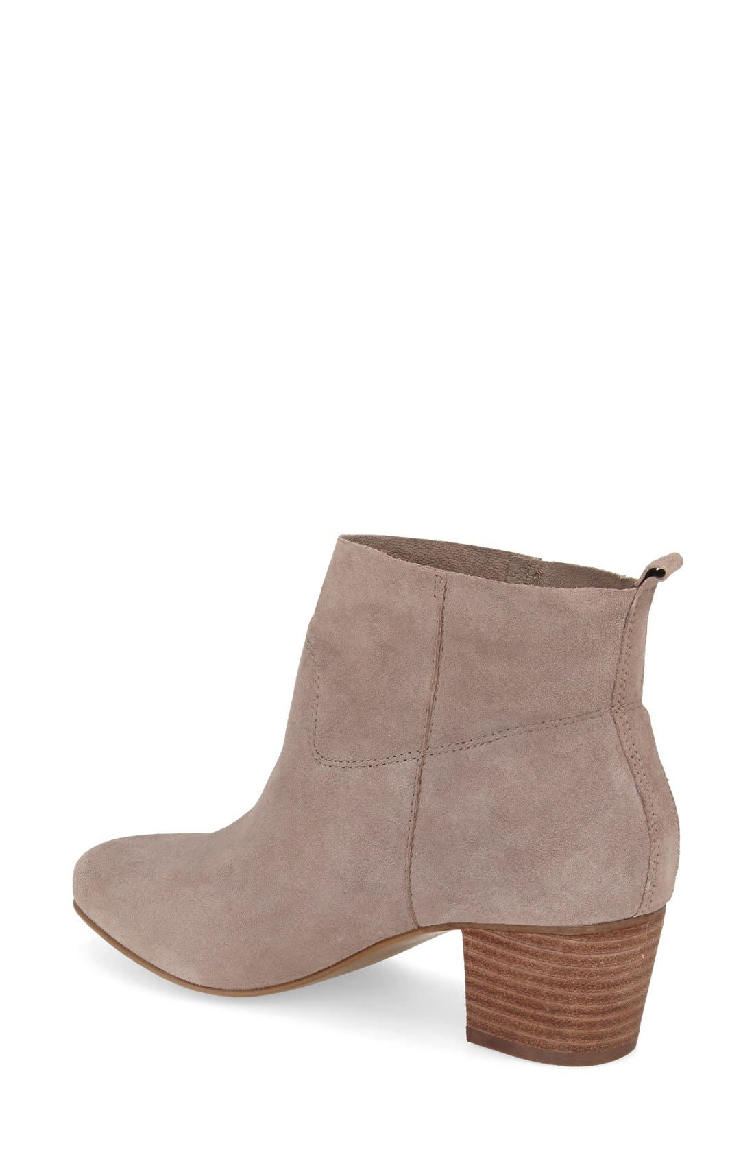 'Harber' Bootie, Alternate, color, TAUPE SUEDE