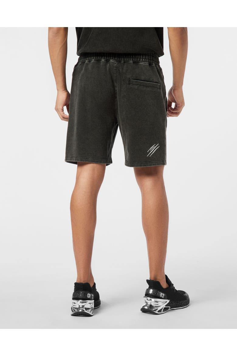 Jogging Shorts Cold Dye Men, Alternate, color, black