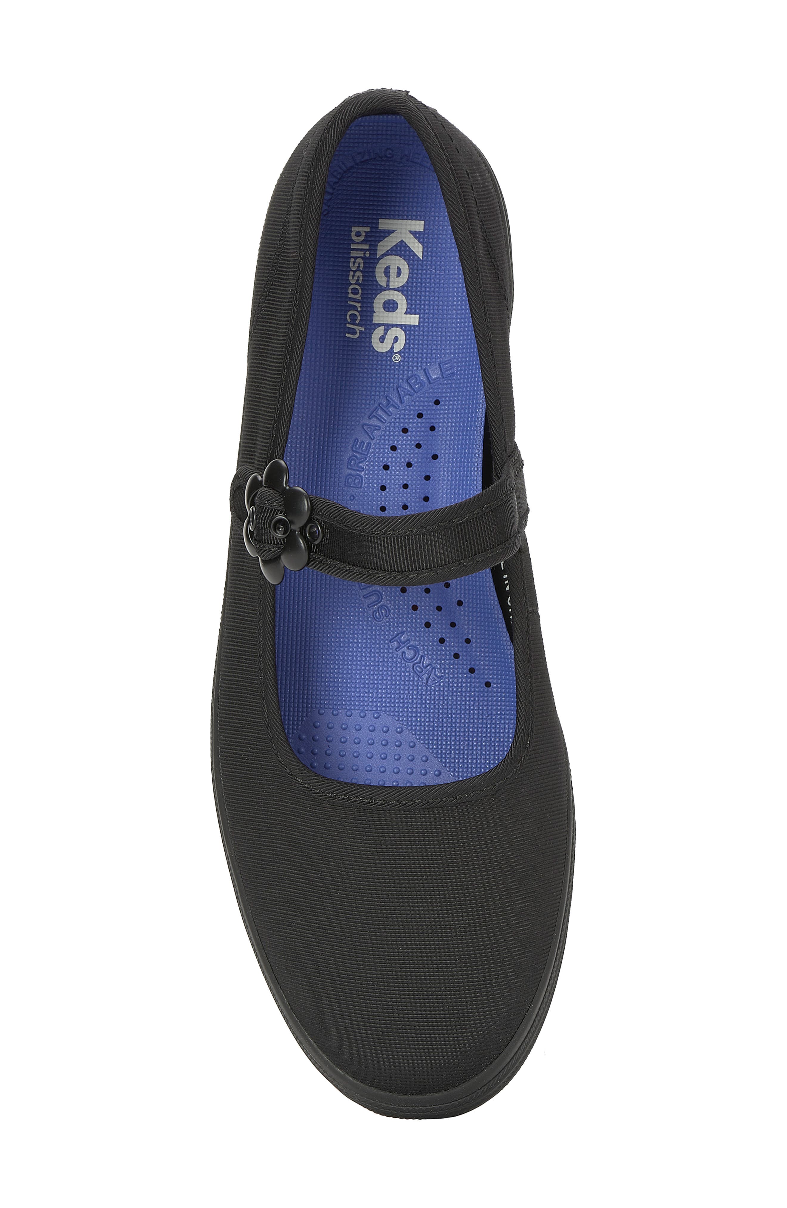 Keds<sup>®</sup> Maisie Mary Jane Sneaker, Alternate, color, Black/ Black