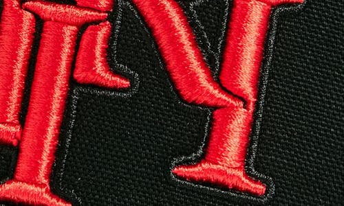 Amiri Man Hat Black Size Onesize Cotton In Black Red