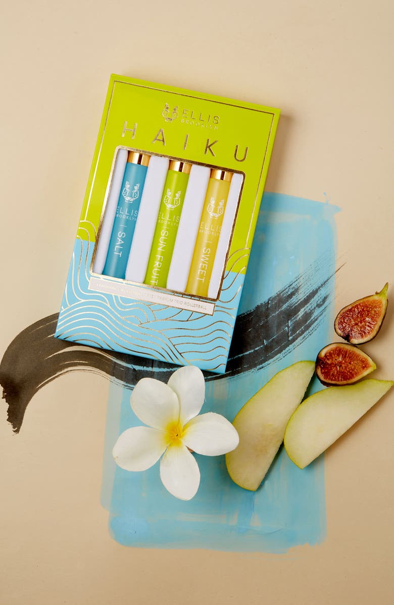 Ellis Brooklyn HAIKU Fragrance Rollerball Set (Limited Edition) $99 Value, Alternate, color, 