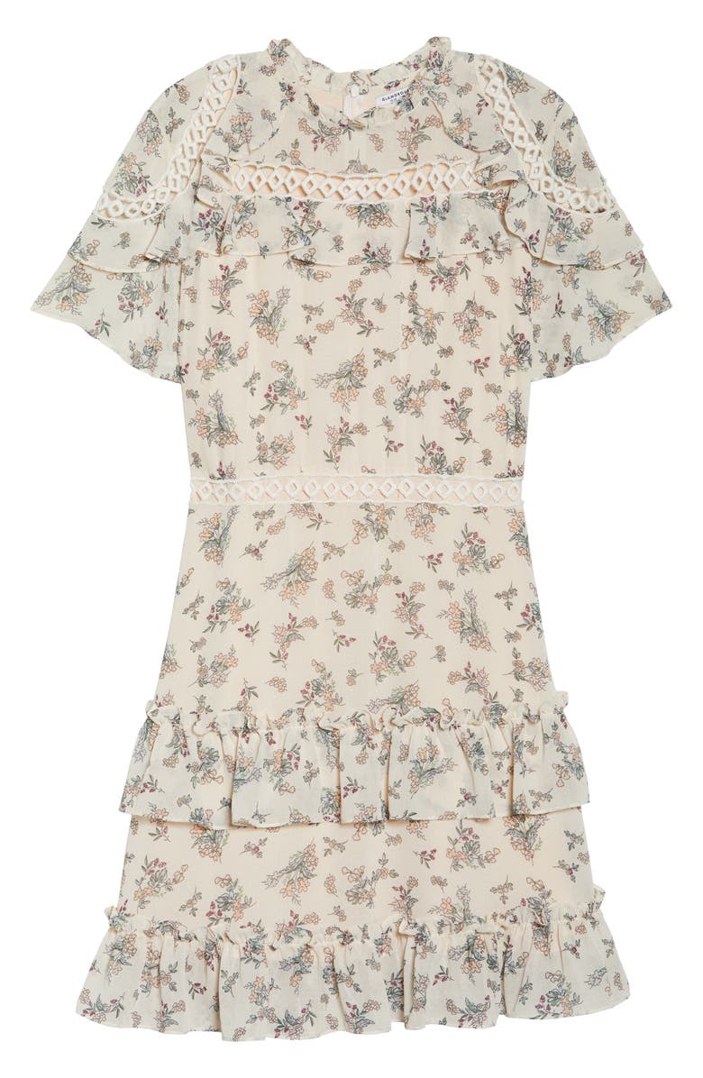 Glamorous Print Ruffle Dress, Alternate, color, 