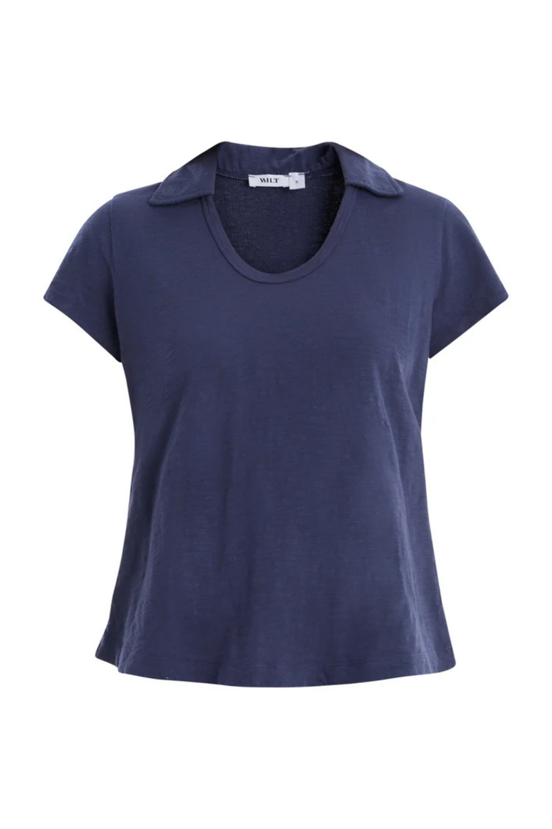 Short Sleeve Polo Tee, Alternate, color, Naval Academy
