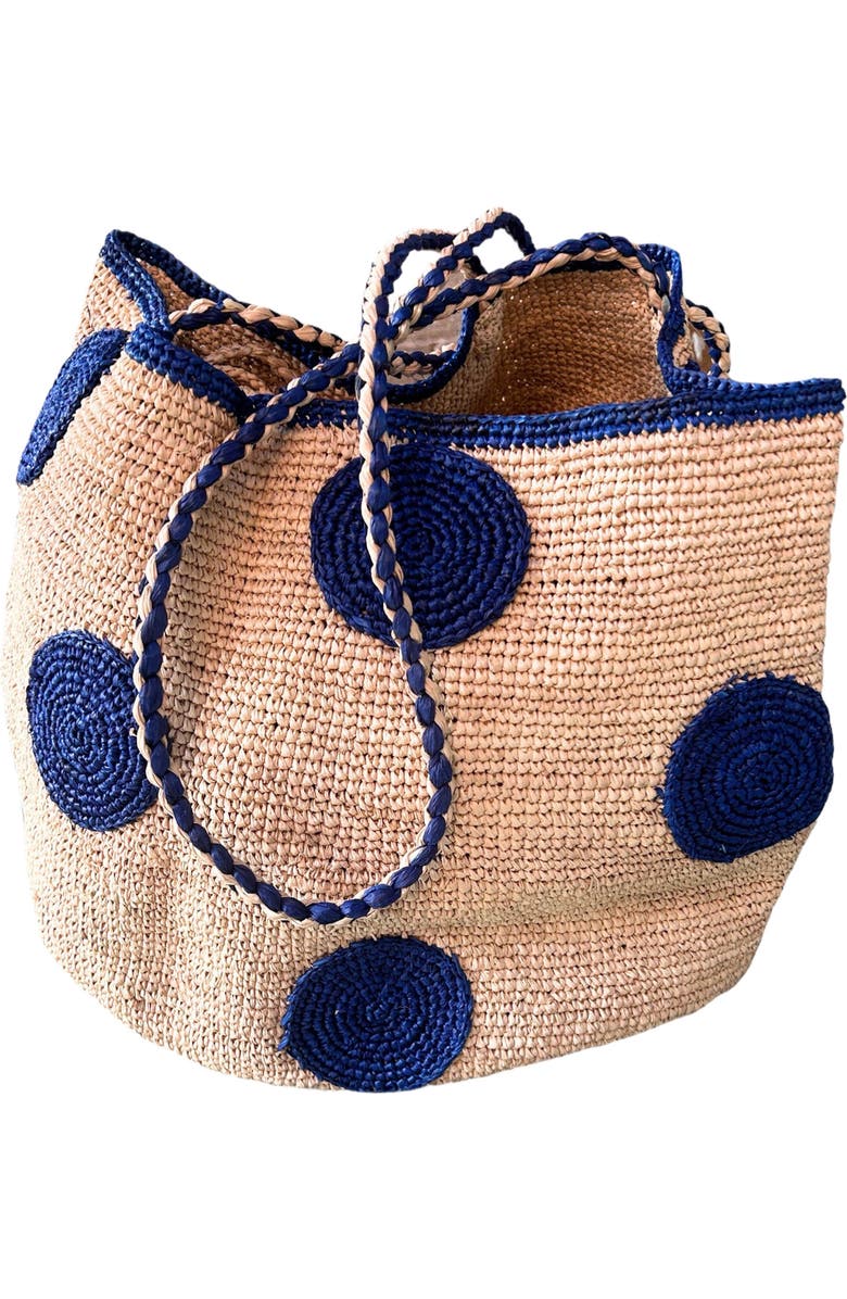 Zanatany Concepts Biscotty Tote Bag, Main, color, Blue