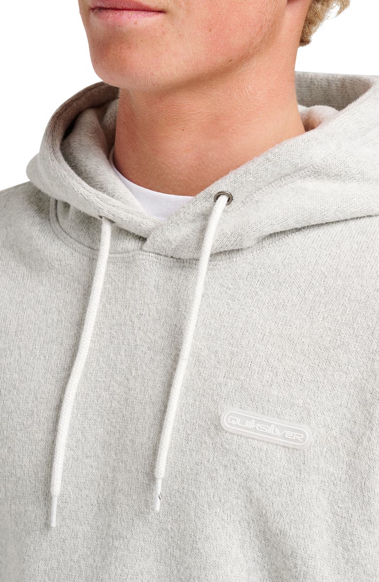 Quiksilver Keller Hoodie, Alternate, color, Light Gray Heather