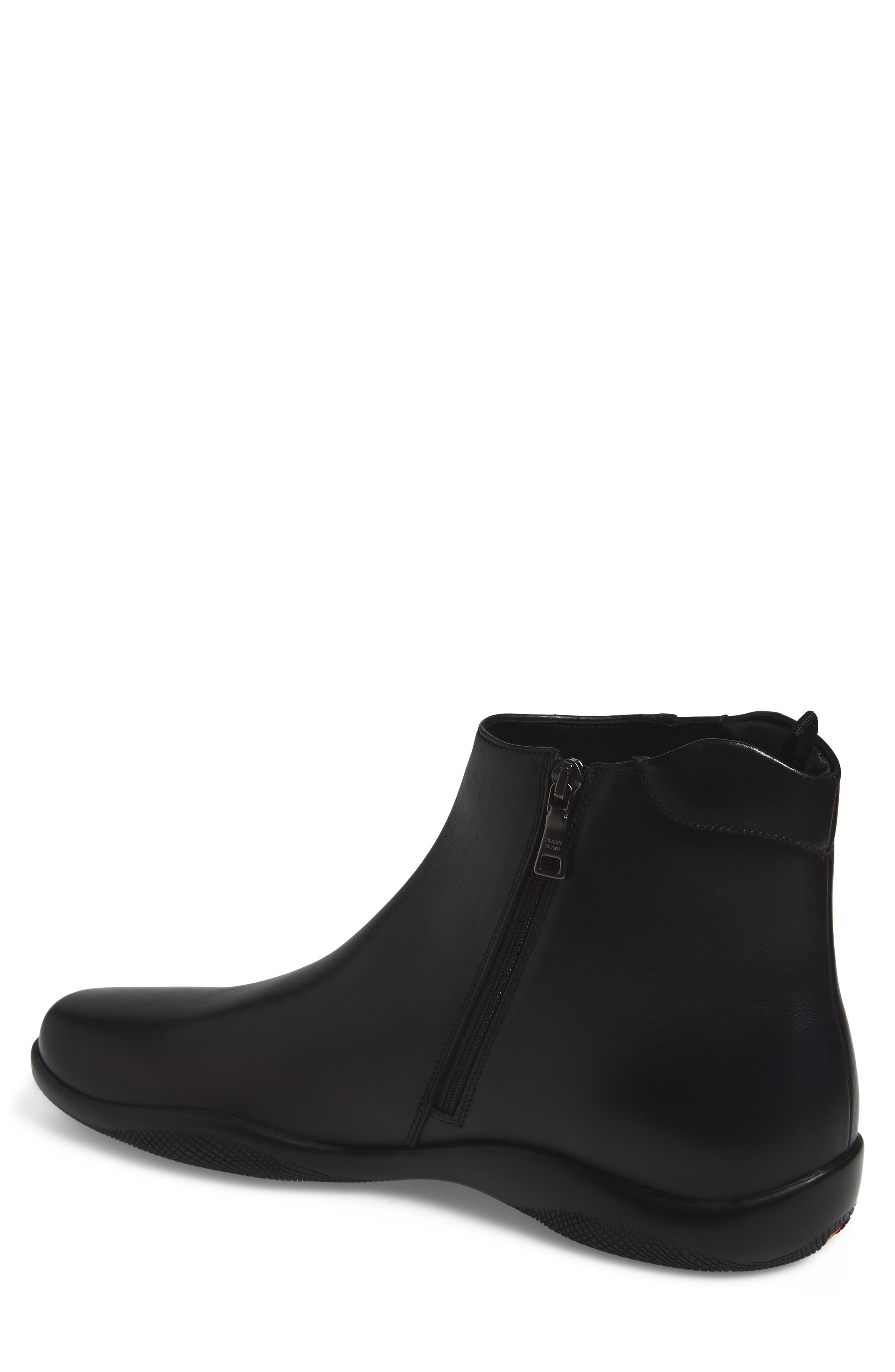 Toblach Leather Ankle Boot, Alternate, color, NERO