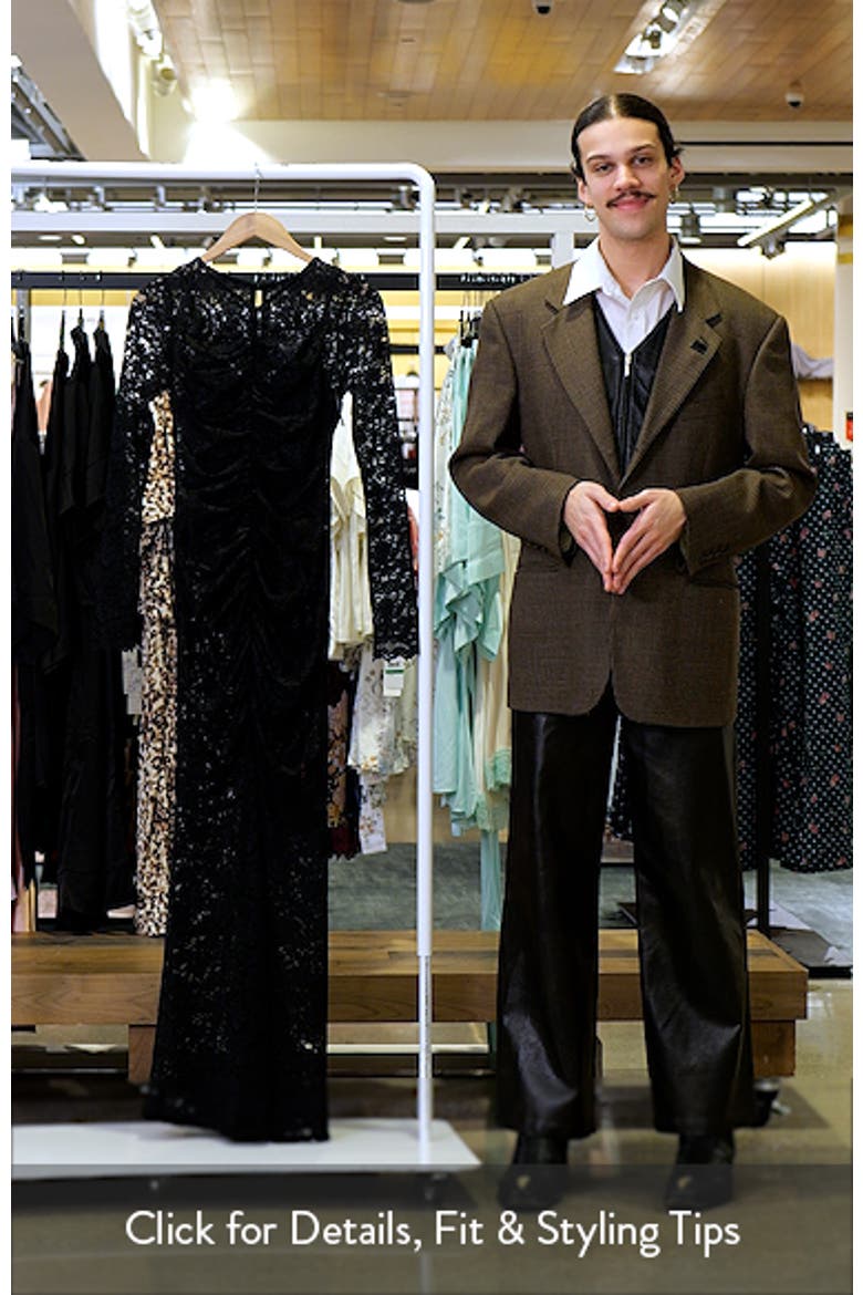 Jenima Long Sleeve Lace Mermaid Gown video