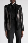 TOM FORD Guanteria Single Breasted Leather Blazer