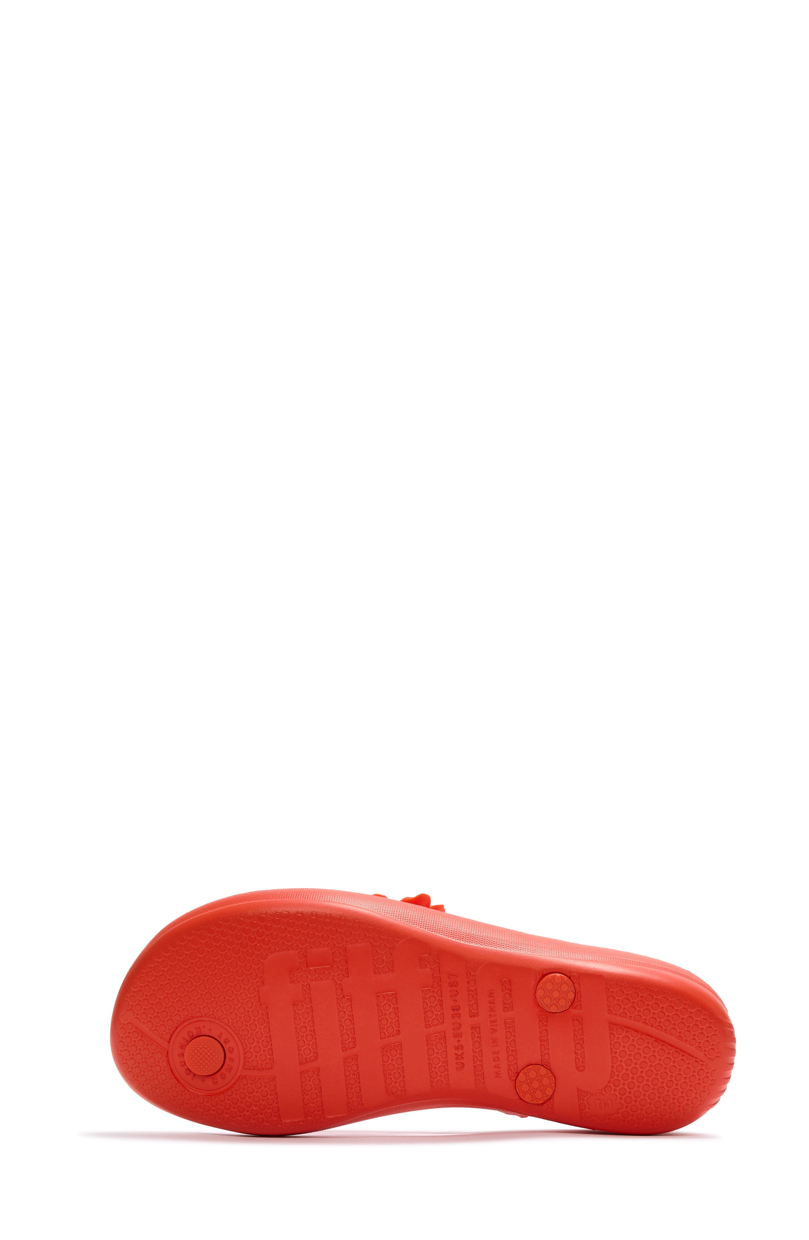 iQushion Flower Flip Flop, Alternate, color, CHERRY TOMATO