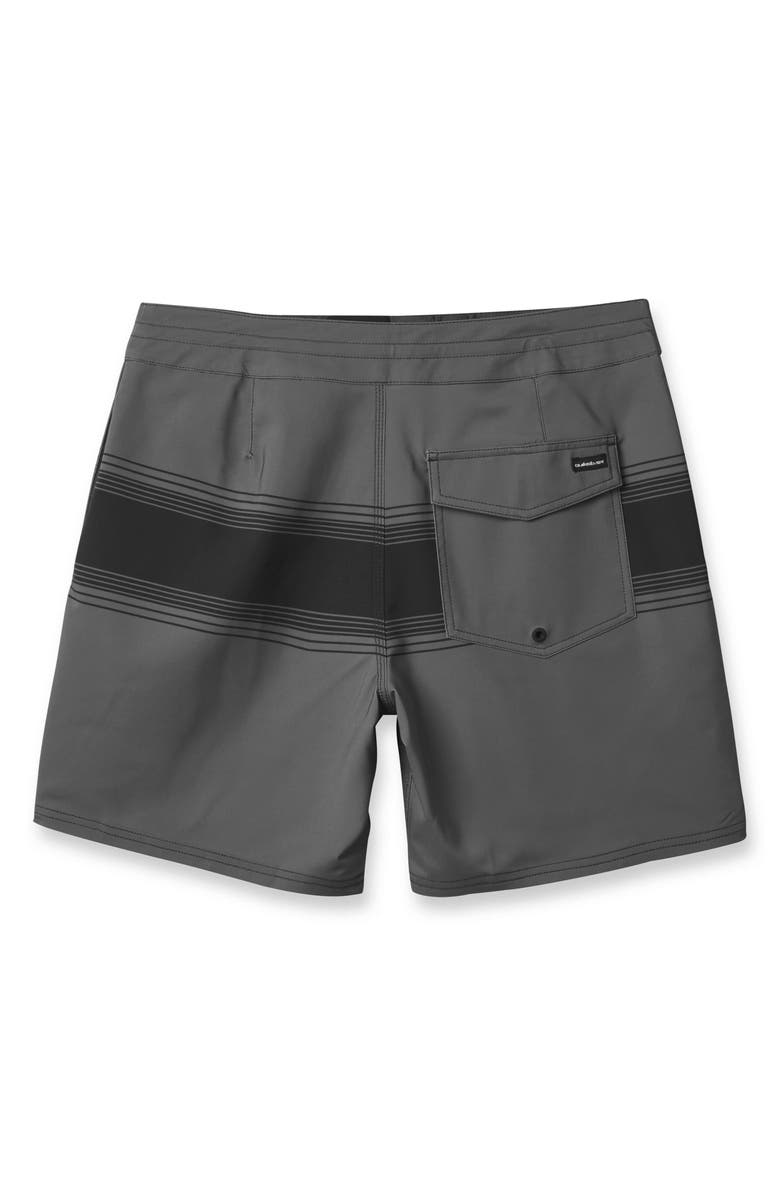 Quiksilver Surfsilk Street Board Shorts, Alternate, color, Iron Gate