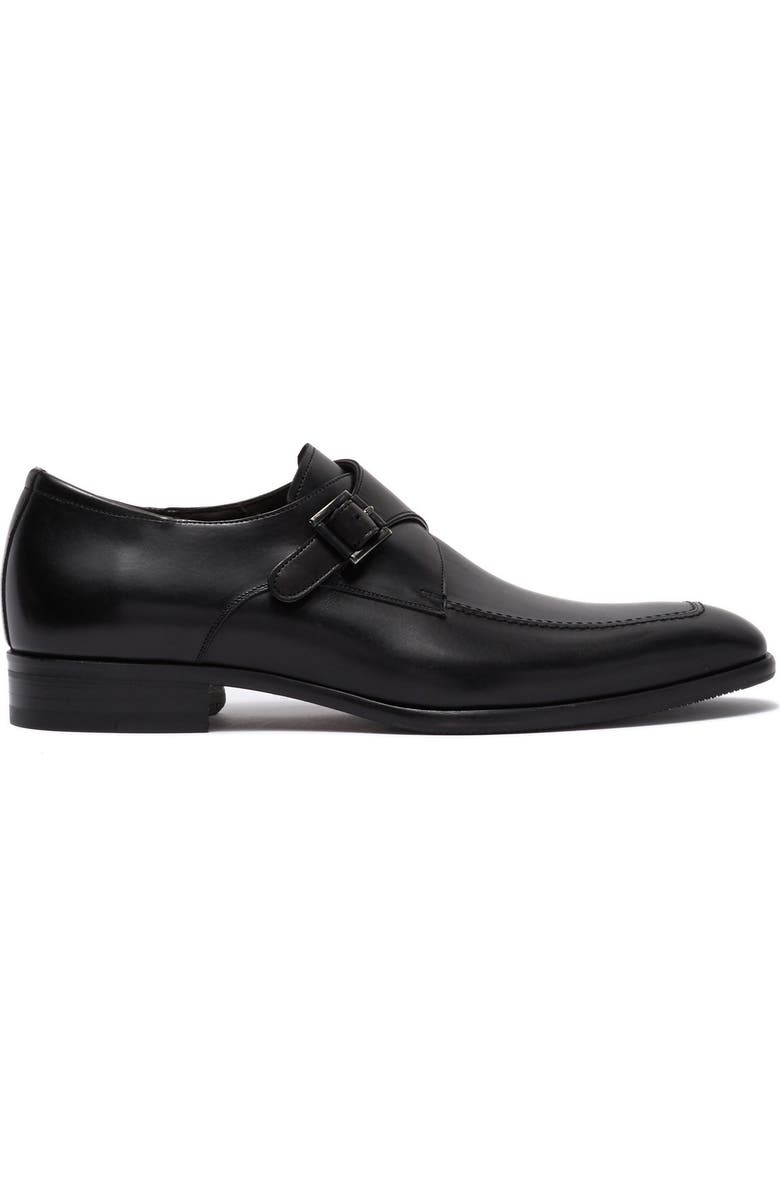 Mezlan Leather Monk Strap Loafer, Alternate, color,