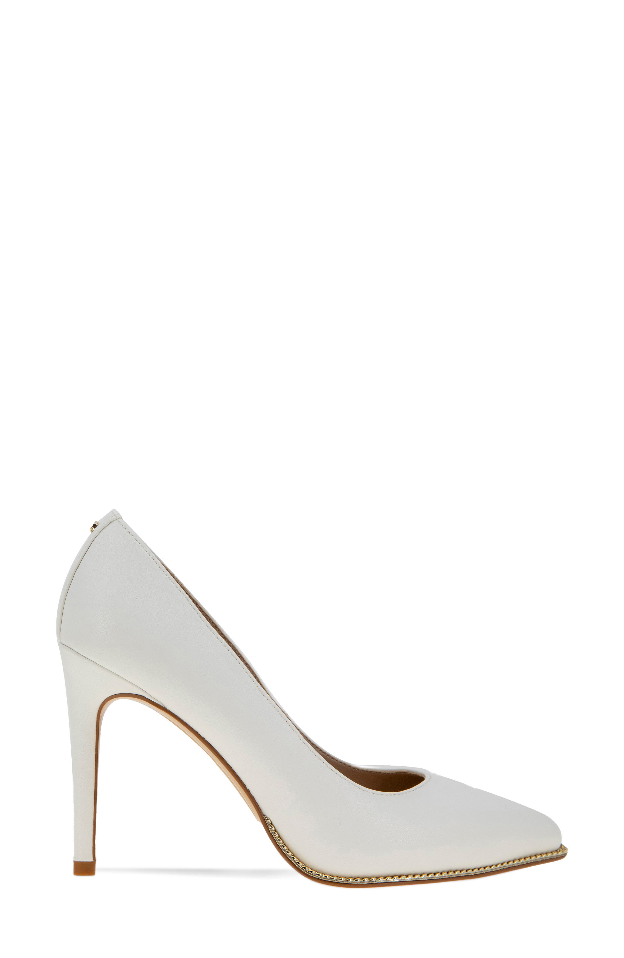 Hallix Pointed Toe Pump, Alternate, color, BRIGHT WHITE