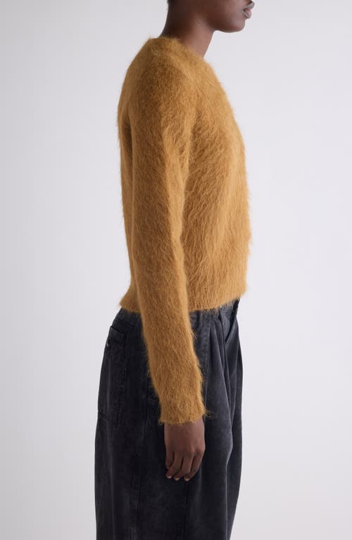 Isabel Marant Hermine Alpaca Blend Sweater In Brown