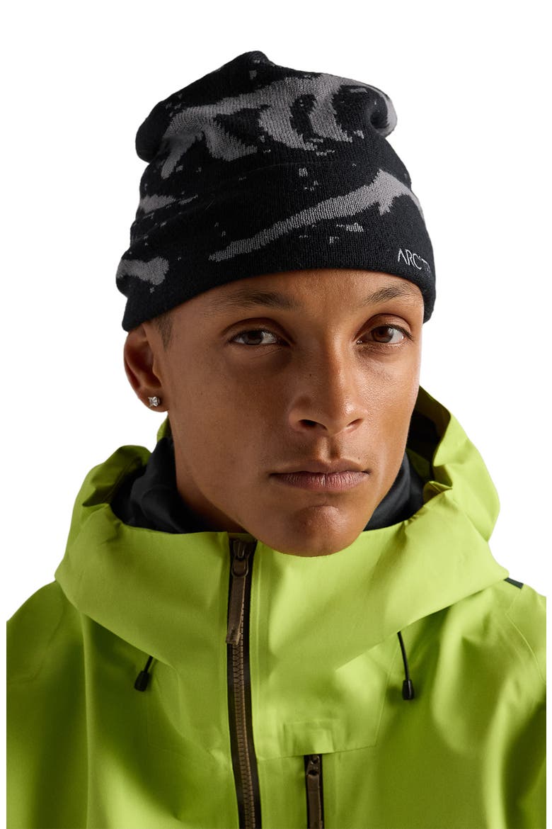 Grotto Toque Beanie, Alternate, color, BLACK / VOID