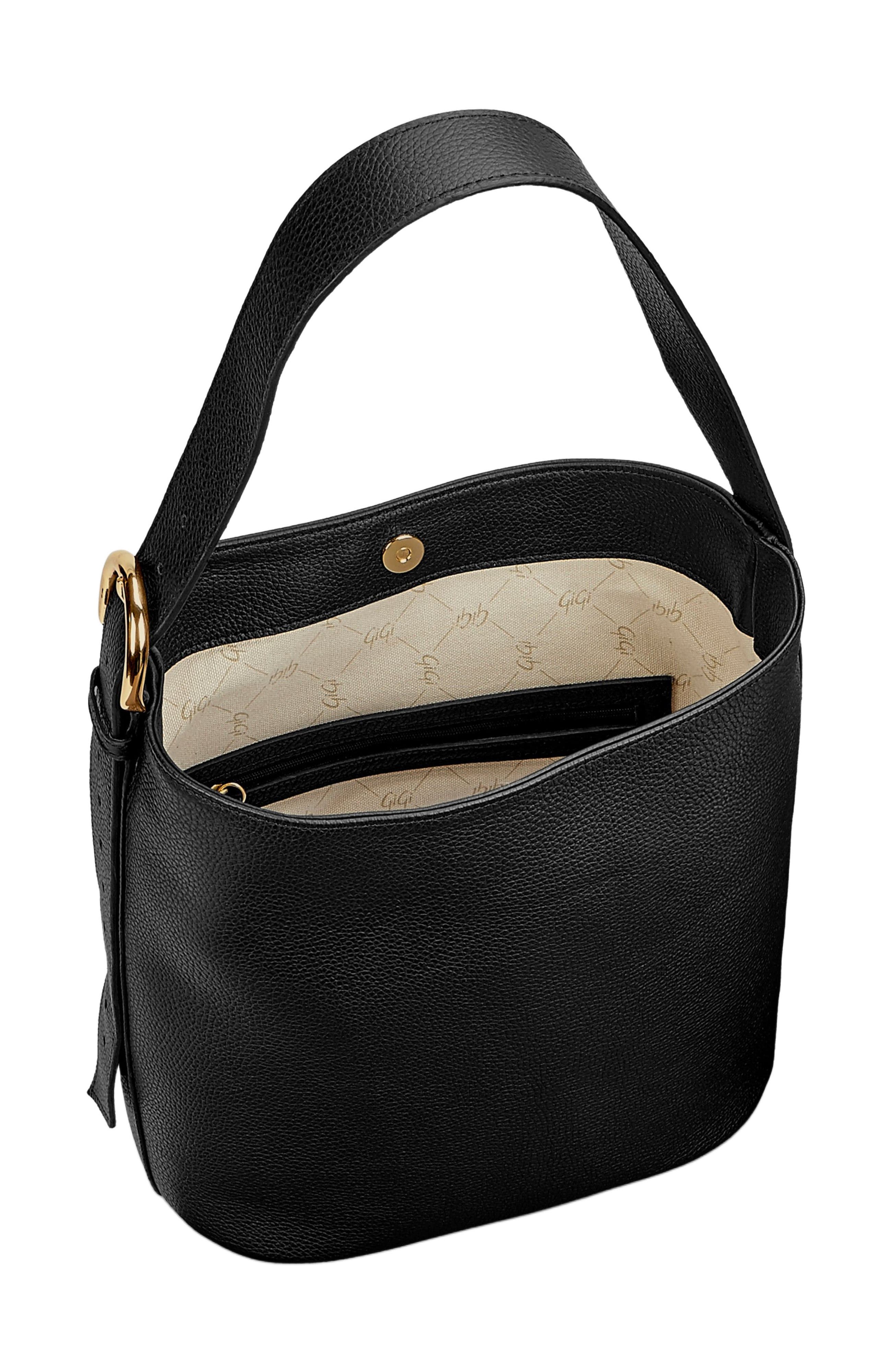GiGi New York AVERY BUCKET, Alternate, color, Black