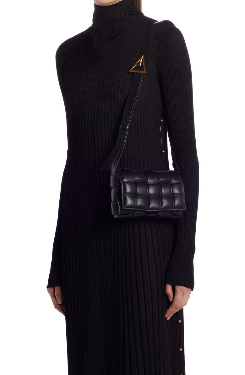 Bottega Veneta Small Padded Cassette Intrecciato Leather Crossbody Bag, Alternate, color,