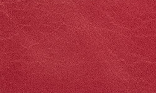 Portolano Bow Leather Gloves In Red