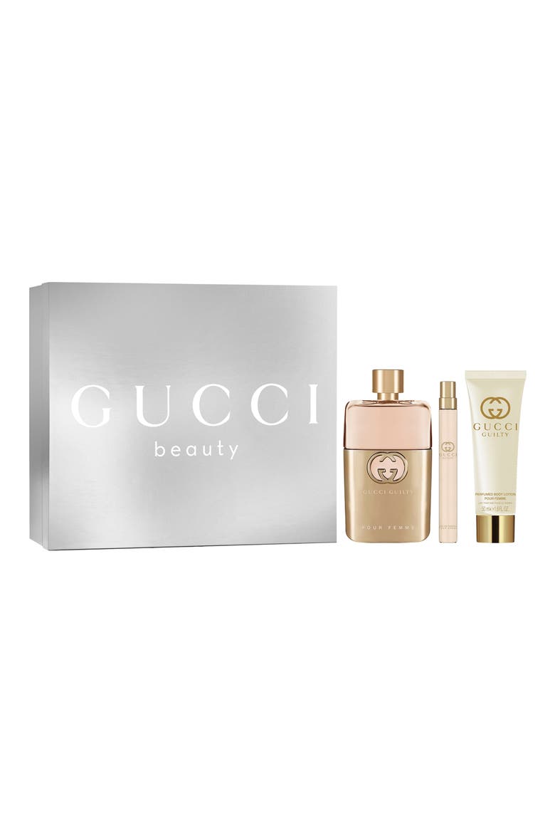 3-Piece Guilty Pour Femme Eau de Parfum Set $224 Value, Main, color, NO COLOR