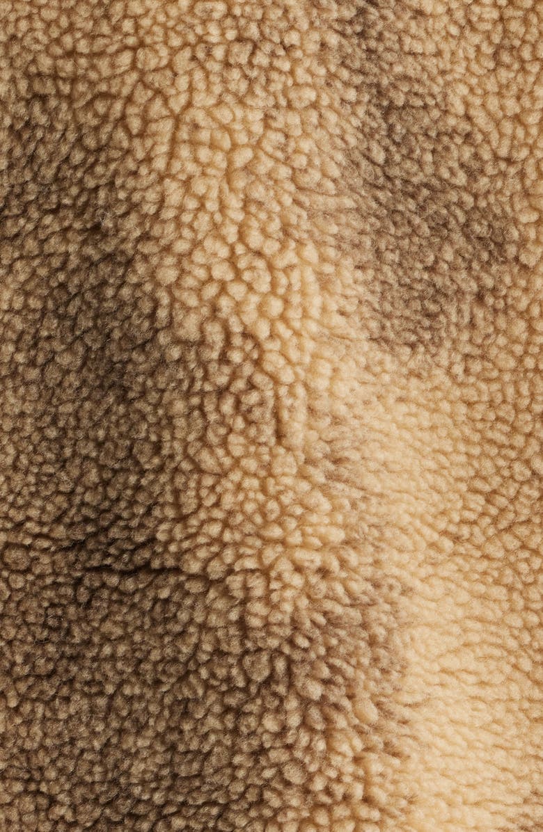 Corridor Oak Camo Fleece Zip-Up Jacket, Alternate, color, Natural