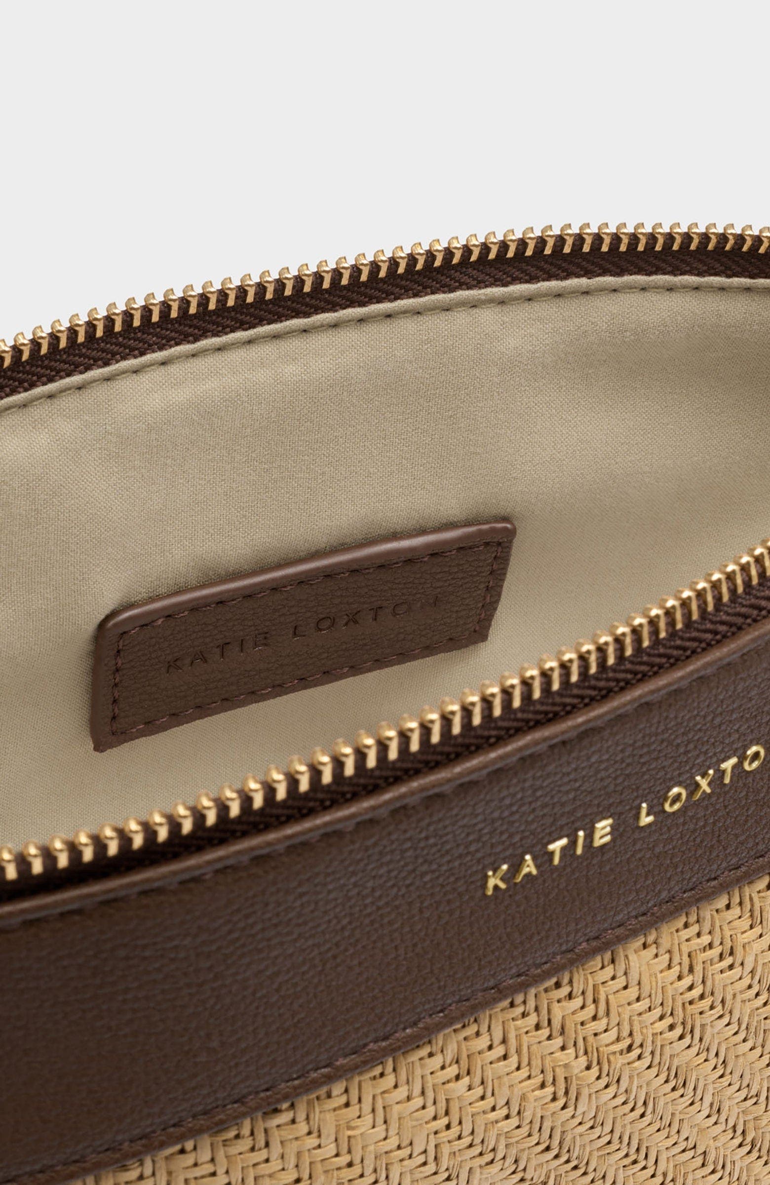 Wristlet Clutch, Alternate, color, Bitter Chocolate