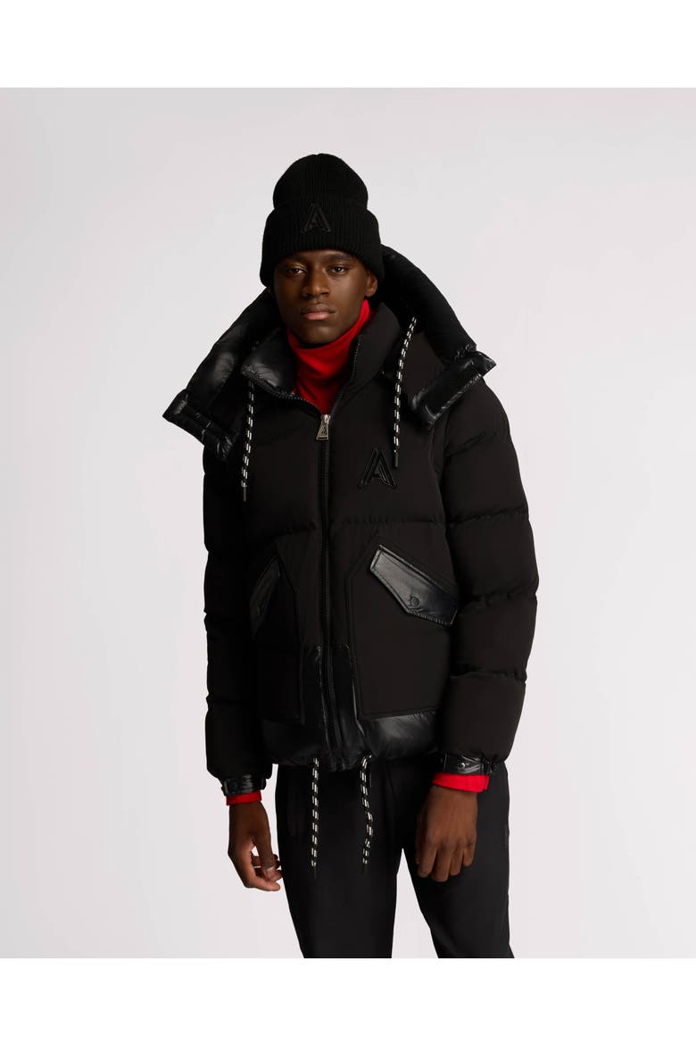 Megeve Unisex 2-In-1 Relaxed Fit Puffer, Main, color, Black