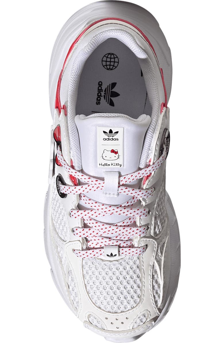 adidas x Hello Kitty Kids' Astir Sneaker, Alternate, color, White/ Red/ Black