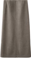 MANGO Opening Pencil Skirt