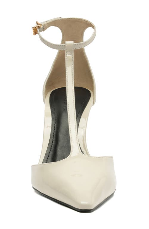 Schutz Allure Pointed Toe T-strap Pump