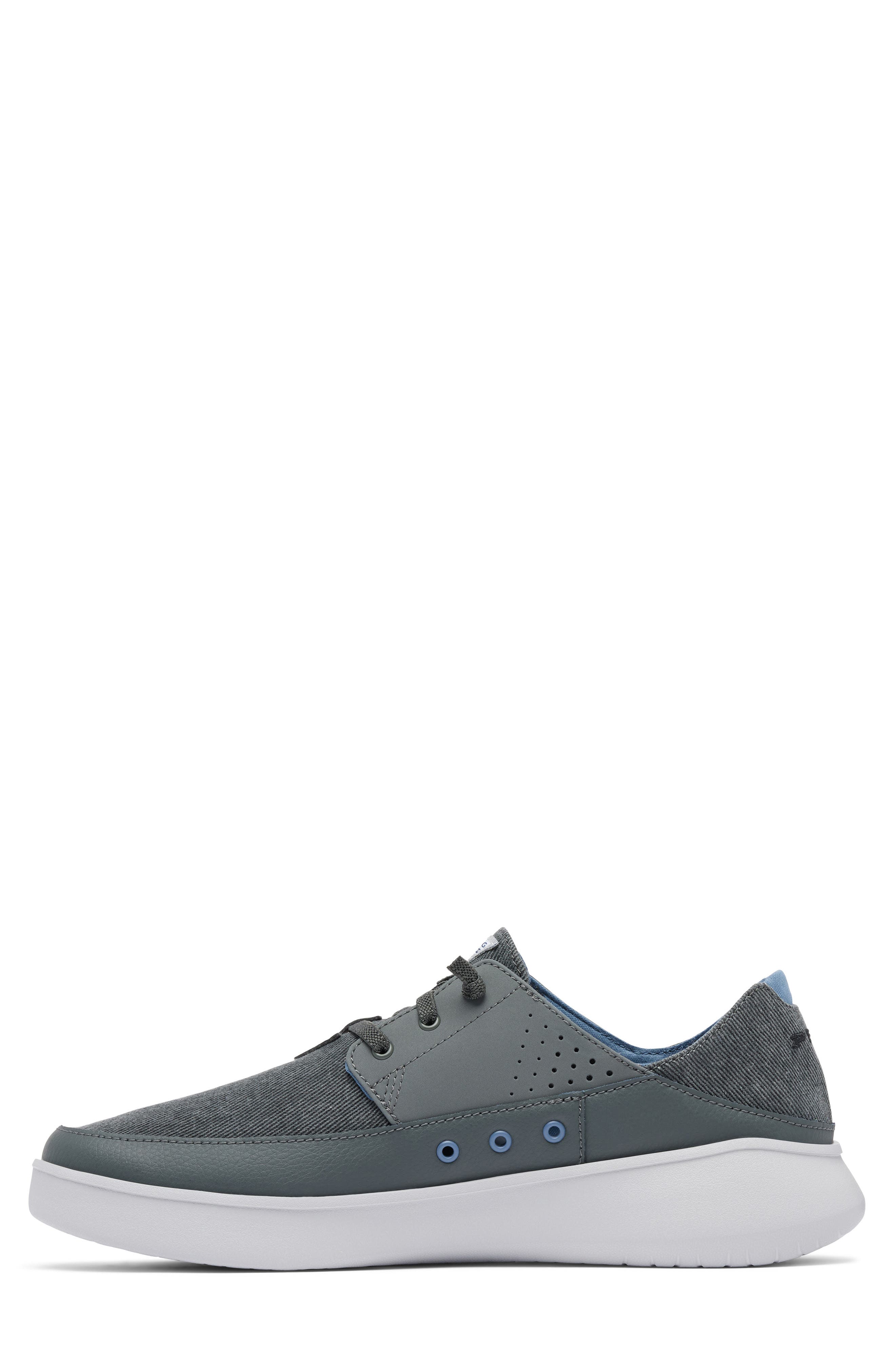 PFG Boatside™ Relaxed Slip-On Sneaker, Alternate, color, GRILL/ MOUNTAIN