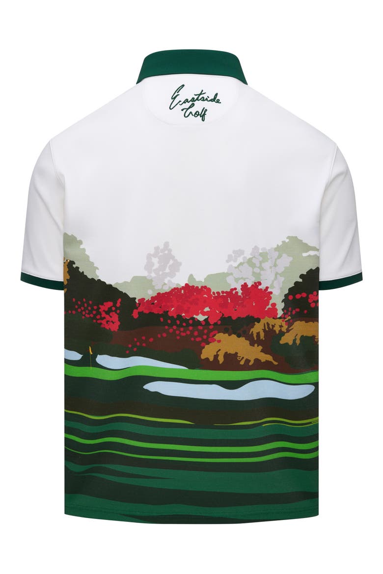Looper Piqué Performance Polo, Alternate, color, WHITE MULTI-COLOR