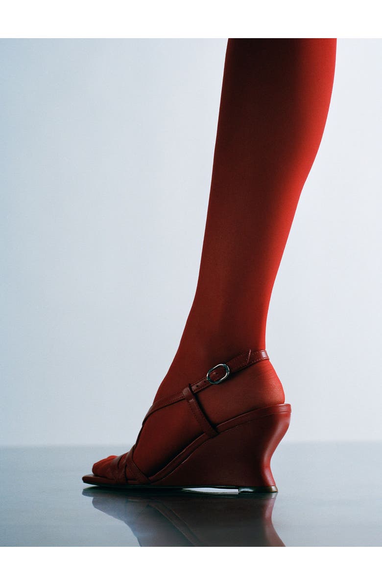 MARION PARKE Sabine Wedge | Nappa, Alternate, color,