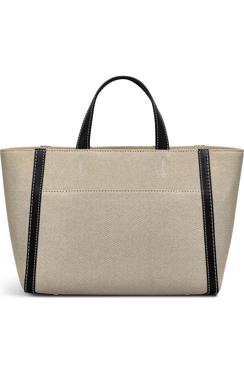 Radley Oak Street - Canvas Medium Ziptop Satchel Bag, Alternate, color, Natural