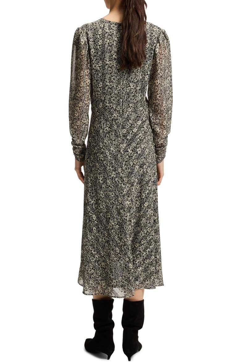 Derodeo Ruched Midi Dress, Alternate, color, OPEN MISC