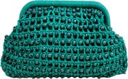 Zsa Zsa Zsu Delhi 100% Raffia Clutch Bag 10 x 6 In