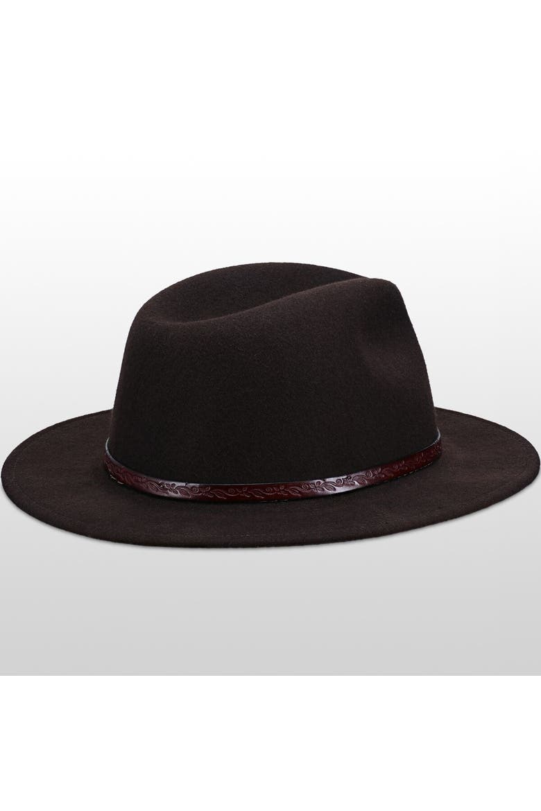 Cromwell Hat, Alternate, color, Cordova