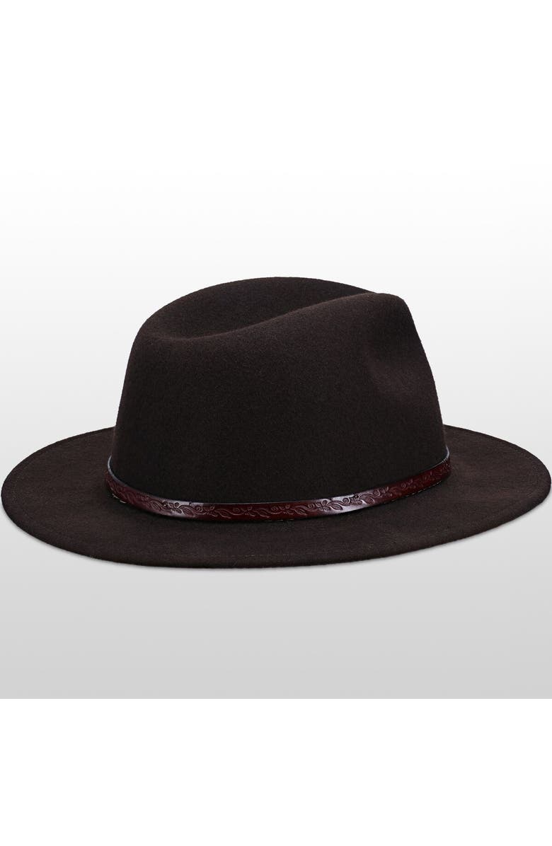 Stetson Cromwell Hat, Alternate, color, Cordova