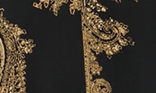 Allsaints Mina Twist Front Long Sleeve Maxi Dress In Multi