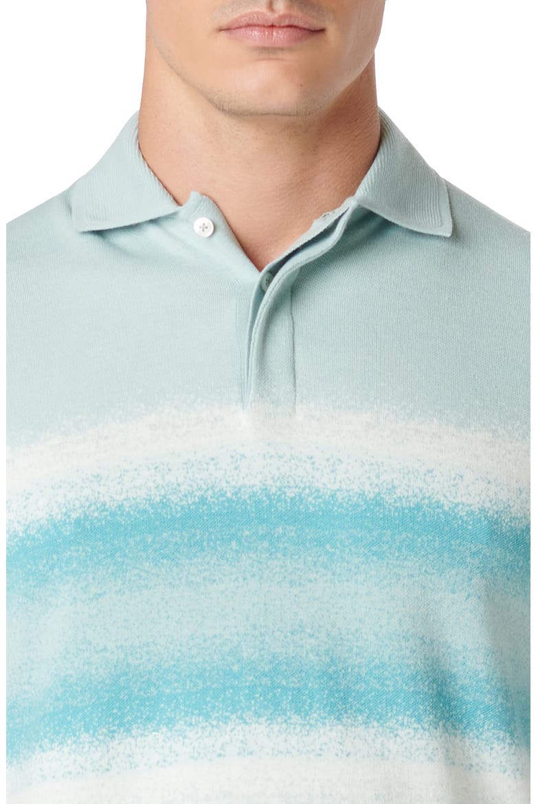 Cotton & Silk Polo, Alternate, color, SEAFOAM