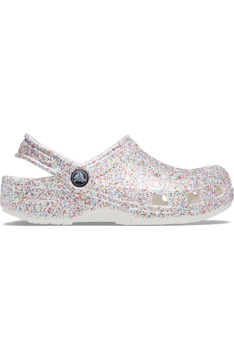 CROCS Kids' Classic Sprinkle Glitter Clog, Alternate, color,