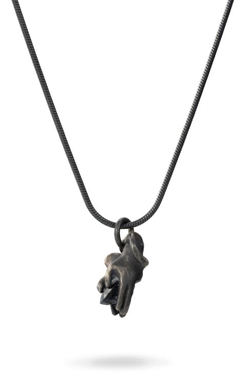 For You - Pendant with Black Sapphire