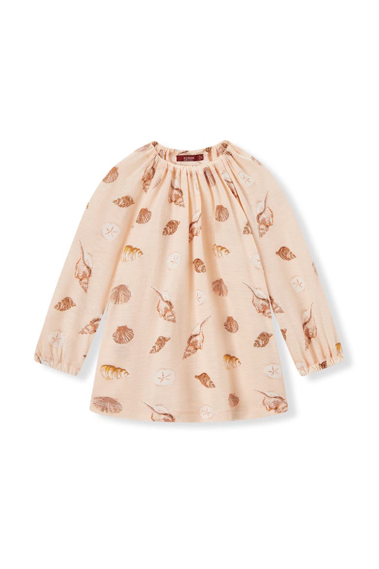 Dress and Legging Set, Alternate, color, Seashells