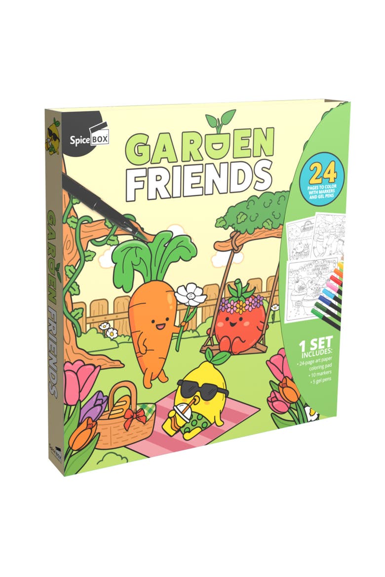 24 Page Coloring Pad, Main, color, Multicolored