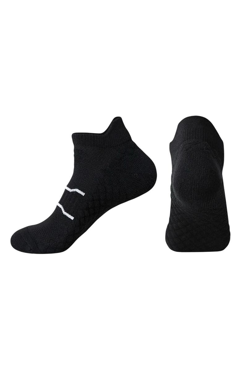 HIGH HEEL JUNGLE Cushioned Support Ankle Socks, Alternate, color, White Multi