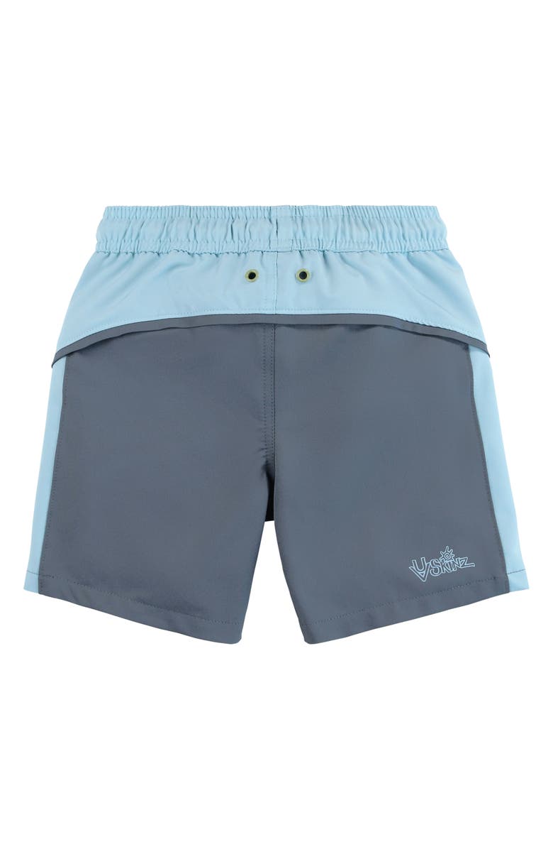 UV Skinz Active Swim Trunks, Alternate, color, Mirage/Aquamarine